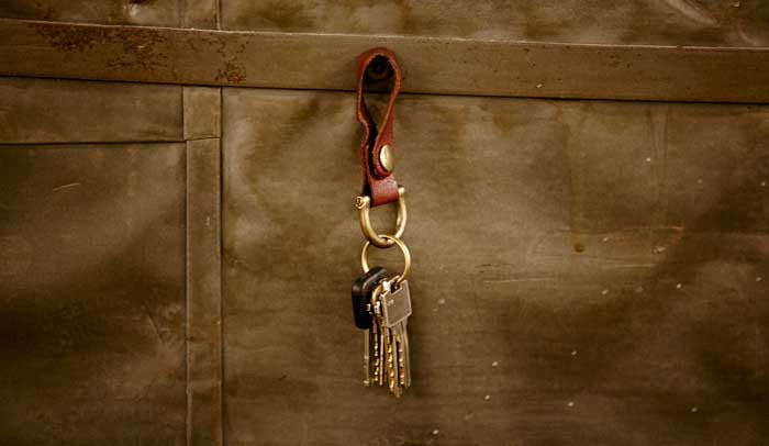 Leather Key Chain