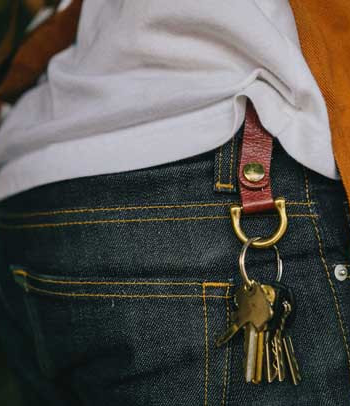 Leather Key Chain